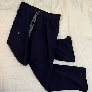 FIGS Kade cargo pants scrubs navy size xs petite